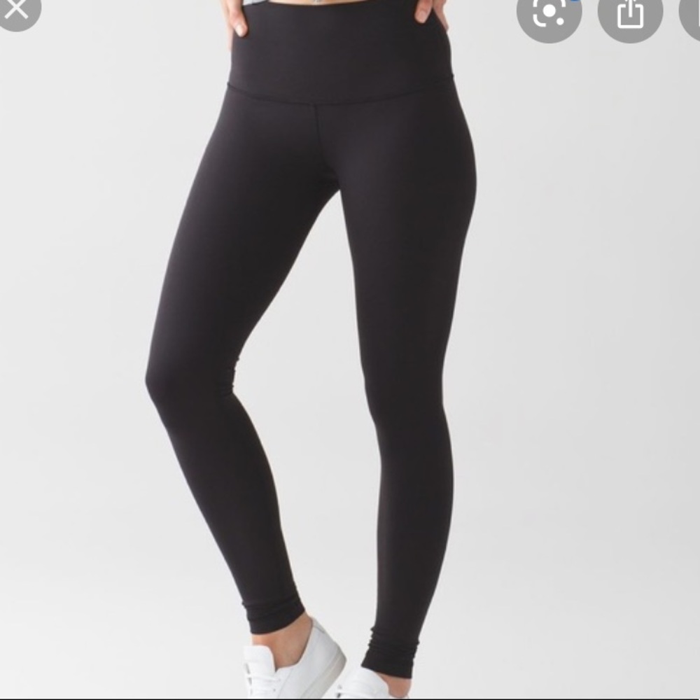 Lululemon Wunder Under High Rise Leggings size 10